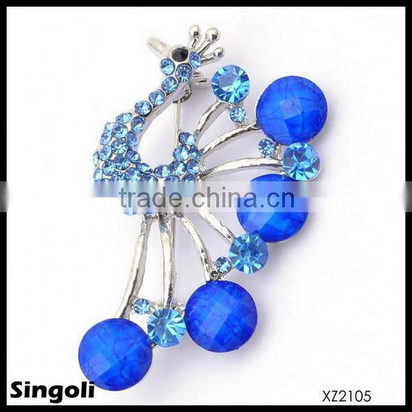 2014 new wedding brooch, bridemaid gift brooch,crystal brooch