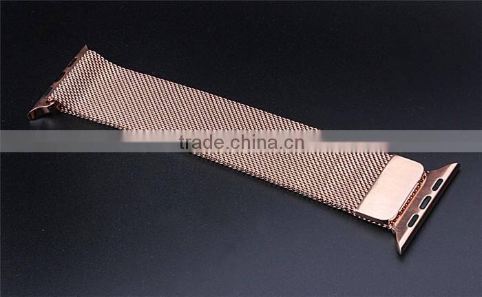 Stainless Steel Mesh Loop Milanese For Apple Watch Band 10 Colors