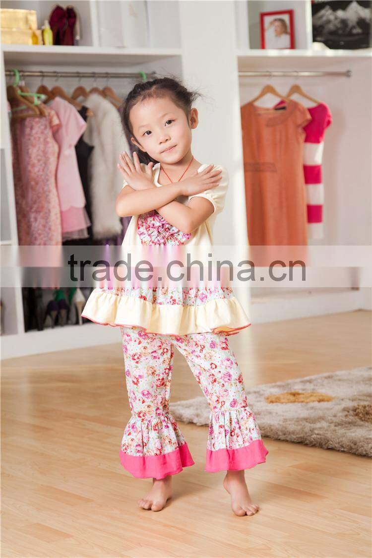 Kaiya kids clothes set wholesale the clothes with love set kids clothes ,boutique girls clothing