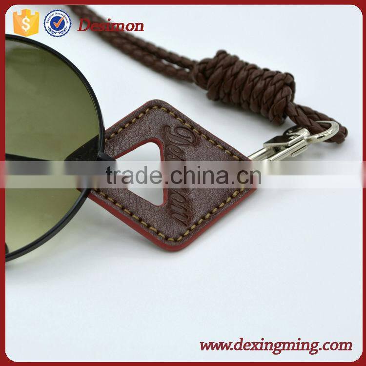 Leather Spectacle Eyeglass Reading Glasses Sunglass Necklace Lanyard Cord Strap Chain Retainer Holder