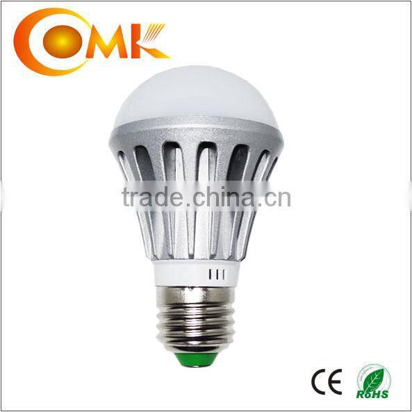 7W E27 Aluminum LED bulb OEM Zhongshan