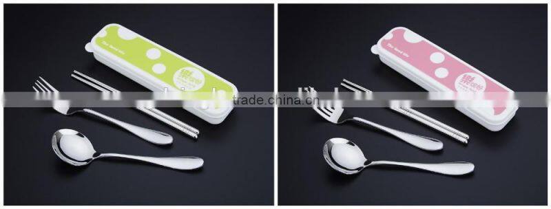 Easy to Carry Plastic Box with Cutlery for Hotel/Travelling