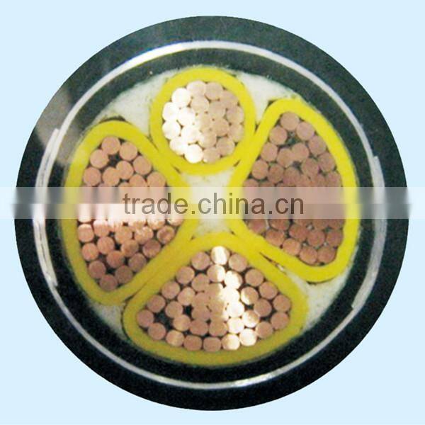 XLPE Insulated pvc sheath al core electrical cable type