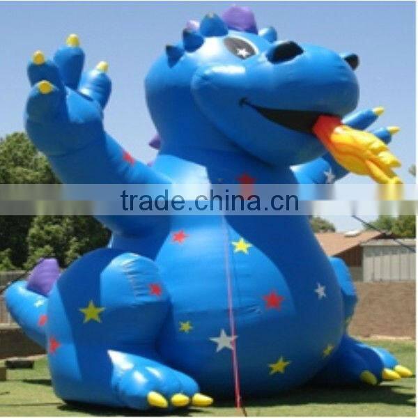 newest inflatable blue hippo decorations