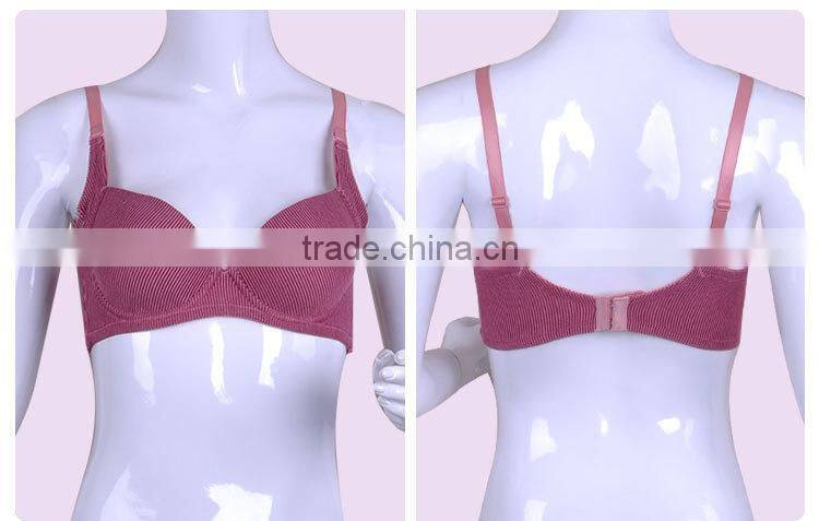 Hot Selling beauty Sweet Girl 3/4 Cup Hot Sex Women'S Sport Bra