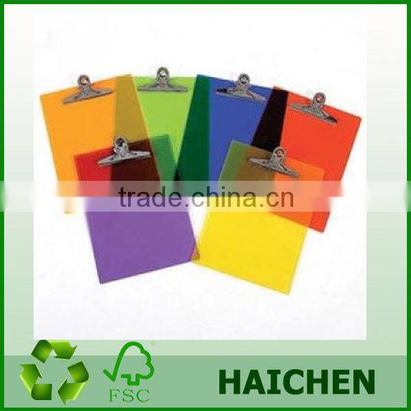 RAINBOW CLIPBOARDS (6 PIECES)