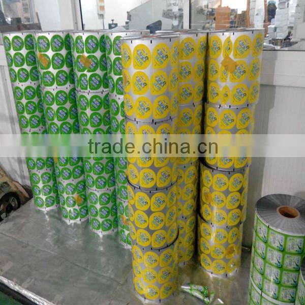 high quality PP cups sealing peelable lids, PS cup sealing peelable lids