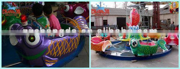 Hot Sale Amusement Rides,Rotating Fish Ride Carps Jumping Over The Dragon door For Kids