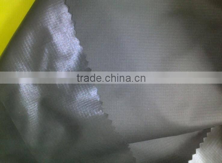 Factory direct sales Ripstop polyester fabric pongee for garment lining, suit, jacket and proof coat