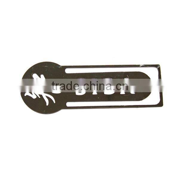 custom metal etching book mark