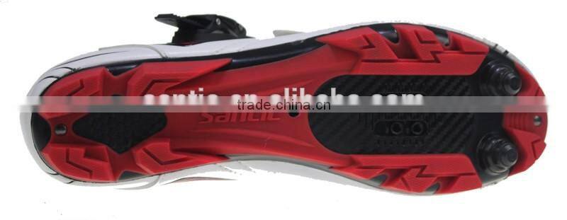 2016 MTB nylon outsole cycling shoes with atop buckle