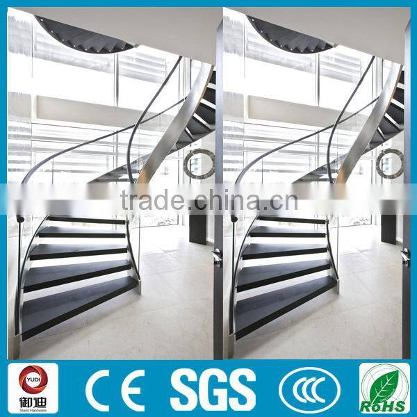 top grade and nice looking steel helical stairs