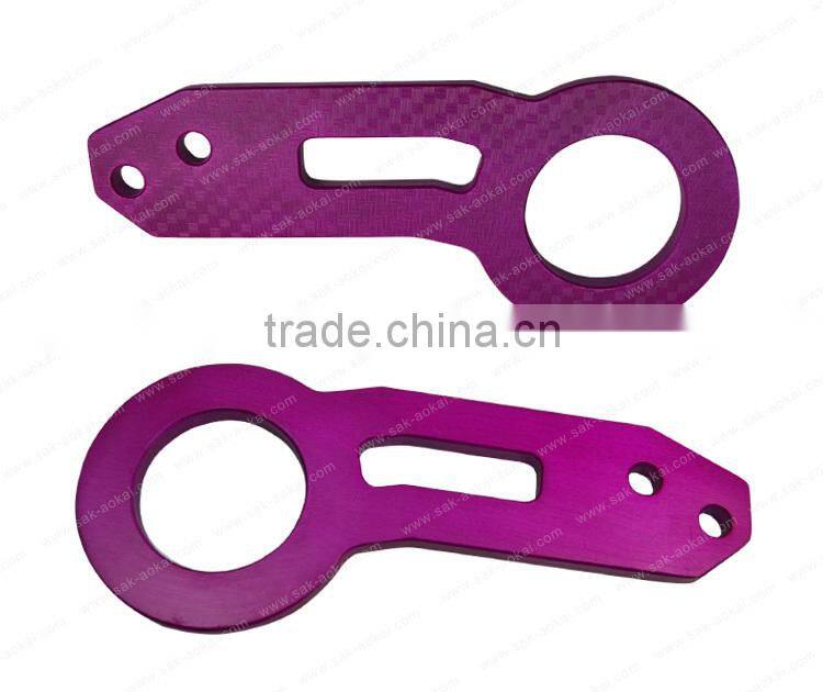 Colorful universal bumper car tow hook racing tow hook