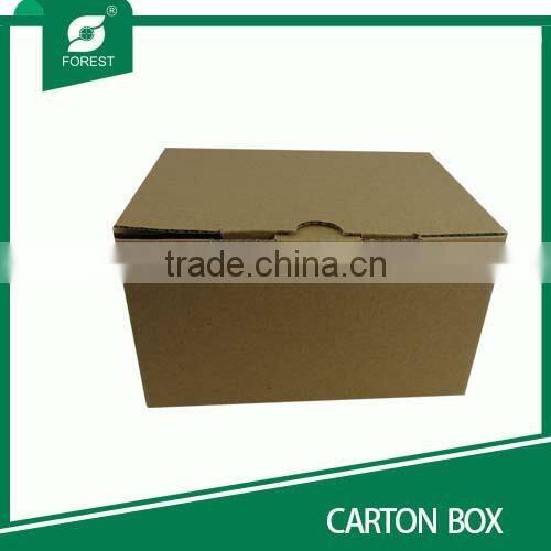Plain kraft paper cartons corrugated box packaging box