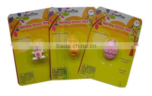 Easter gift Growing rabbit chicken Toy Growing Toy for easter Expand Toys Easter eggs