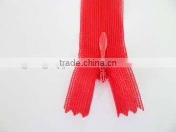 3# nylon invisible zipper lace tape zipper close end zipper with water drop slider women dree zipper