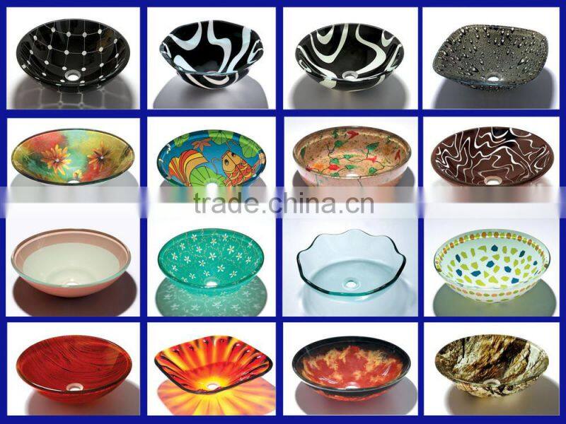 popular factory wholesale china best price glass basin