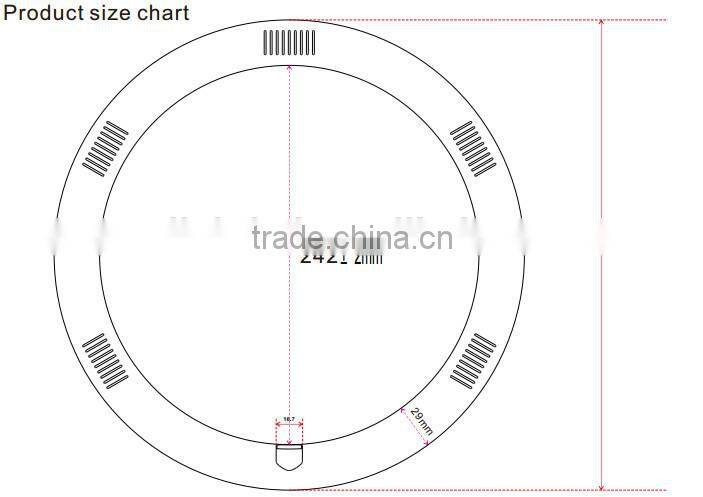 T9 g10q socket 300mm led circular ceilight tube CE RoHs