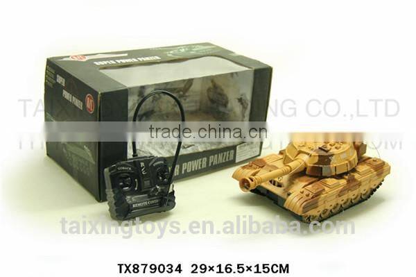 New Mini Wireless Radio Control R/C Tank Cars Kids Battery Light Toys