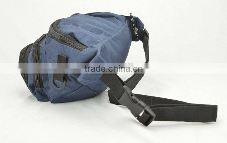 Men's 3 zipper pockets waist bag