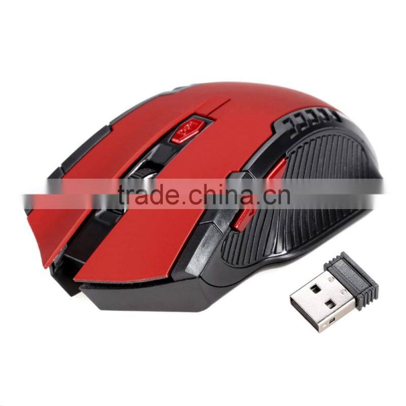 6 Buttons 2.4GHz Wireless USB Receiver Optical Mouse Mice for Laptop Computer PC Game