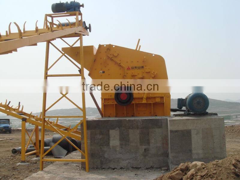 3 Chamber high ratio Impact stone crusher plant