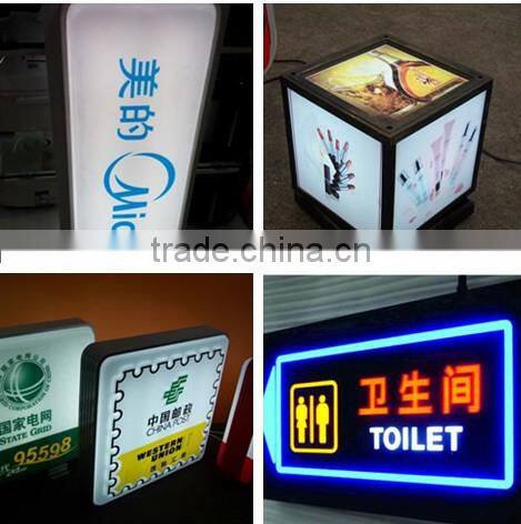 advertising board colorful acrylic plastic products