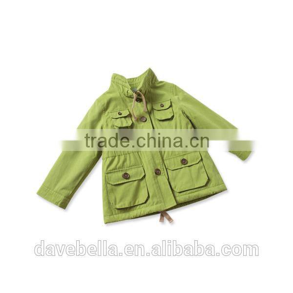 DB775 dave bella 2014 winter infant coat baby wadded jacket padded jacket outwear winter coat jacket boy winter coat