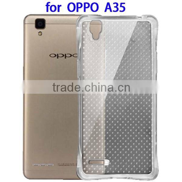 Hot Sales Anti-skidding Phone Shell for OPPO A35, TPU Protective Case for OPPO A35