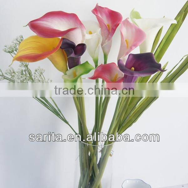 high quality artificial real touch calla lilies wholesale