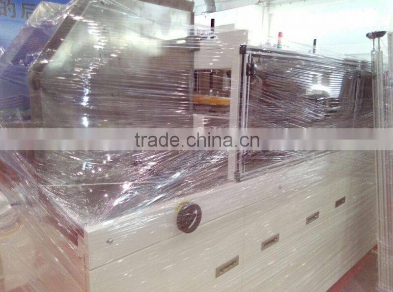 YK-ZX05 Vertical Drop Type Beverage Case Packer Full-automatically