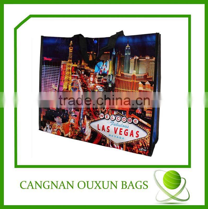 new design recyclable customized eco carrier bag