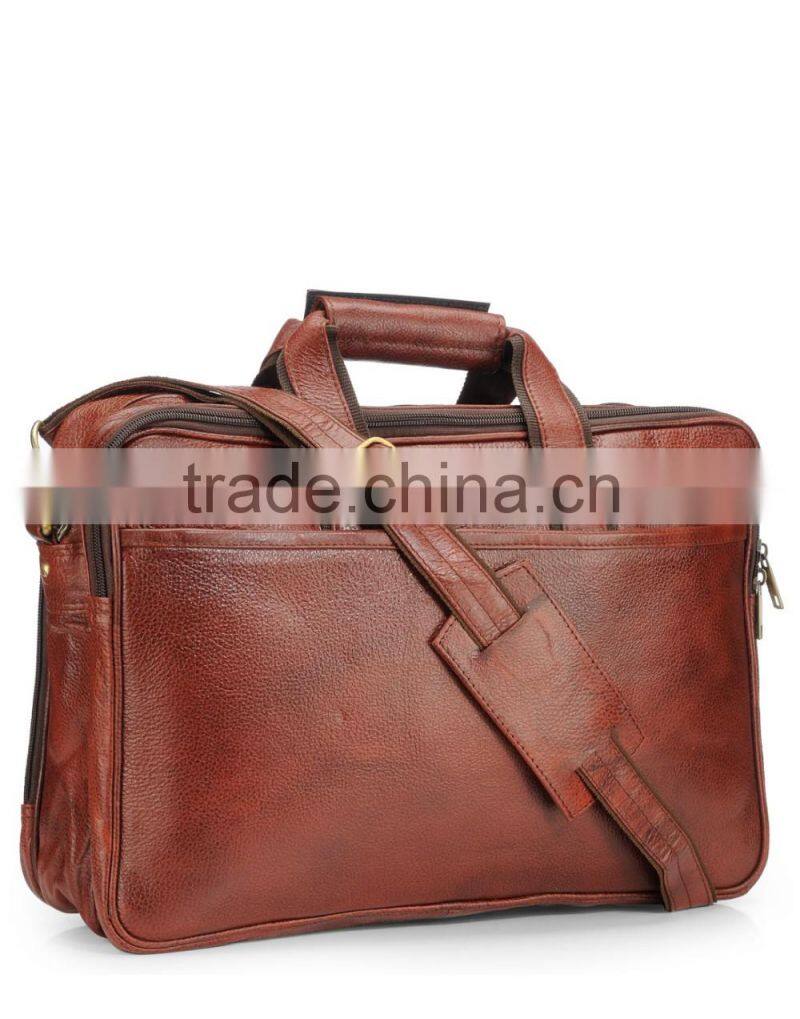 TEAKWOOD LEATHER REAL GENUINE Laptop BAG