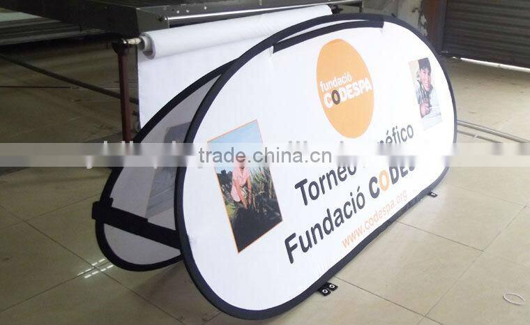 horizontal and Vertical pop-up banner display