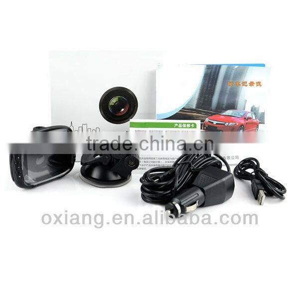 Real time recorder car dvr with screen long time stand by
