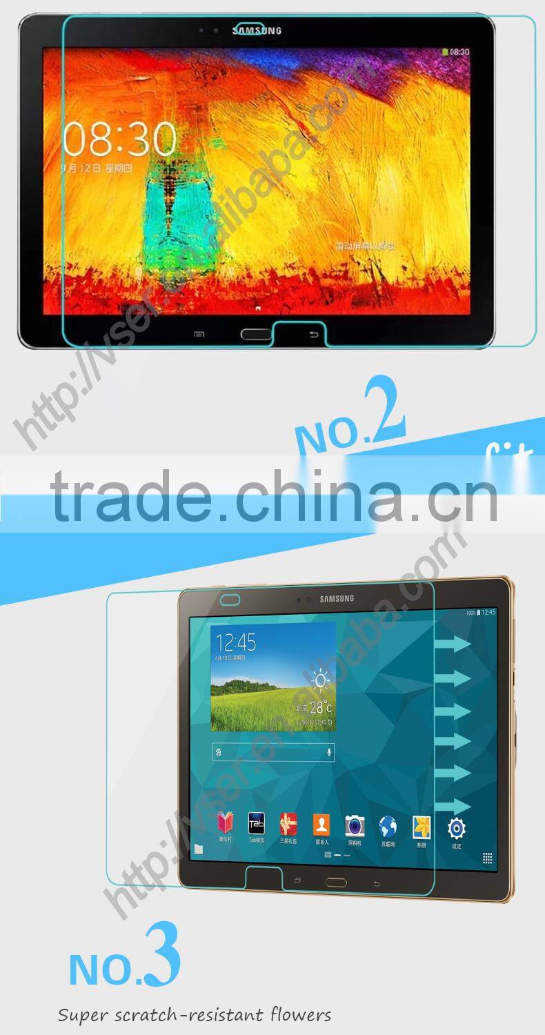 New technology anti-shock 0.4mm 3D glass for samsung galaxy Note 8 inch N5100 tempered glass screen protector