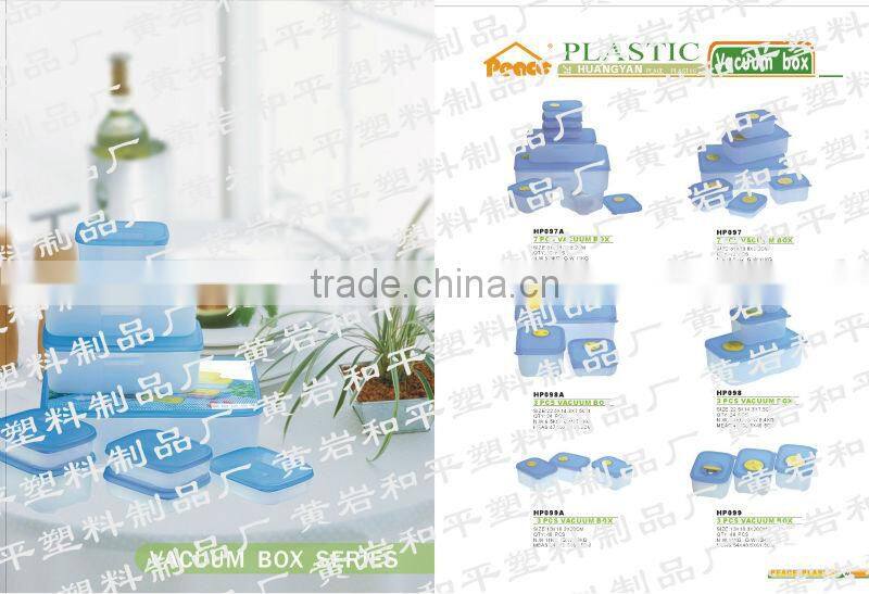 2014 Automatic vacuum food containers
