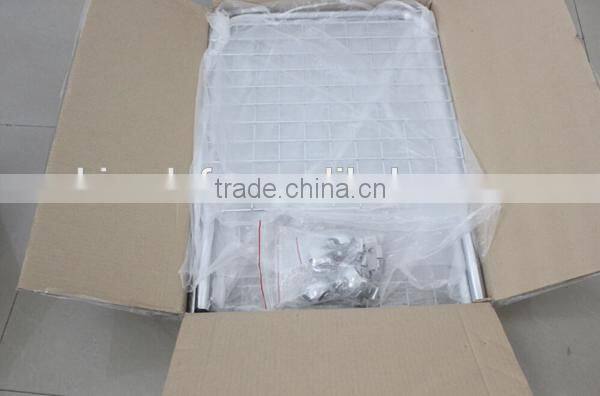 Metal storage wire mesh container