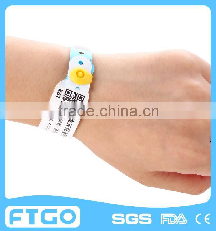 adjustable thermal hospital id armband