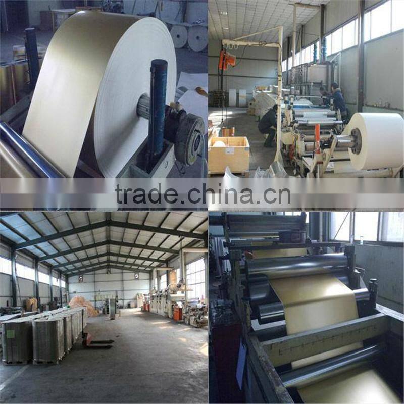 Gold or silver wrapping material aluminum foil paper