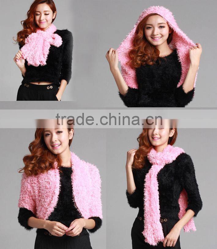 2015 Winter New Ladies Magic Snood Scarf Scarves Soft Multifunctional Shawl Outdoor Head Wear For Gif