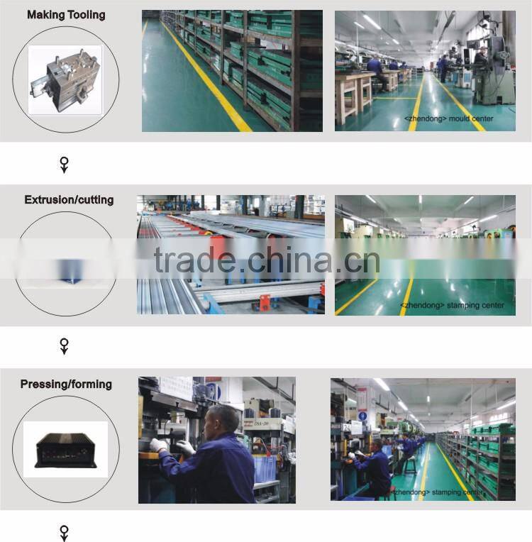 wireless speaker shell aluminium stamping with anodized factory in china