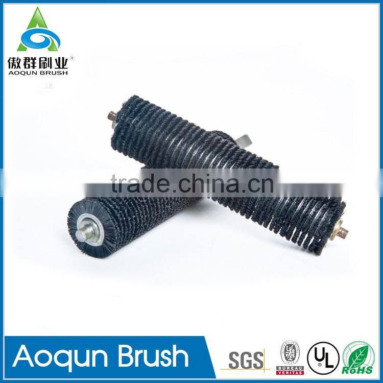 High Capacity Food Processing Machine Fruit Cleaning Roller Brush