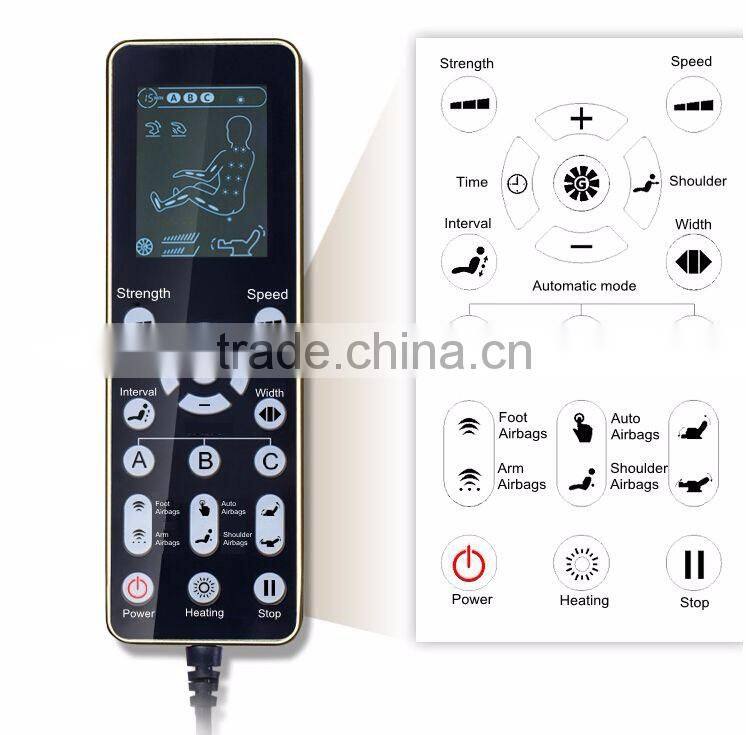 electric vibration massage chiar realistic full body massage chair