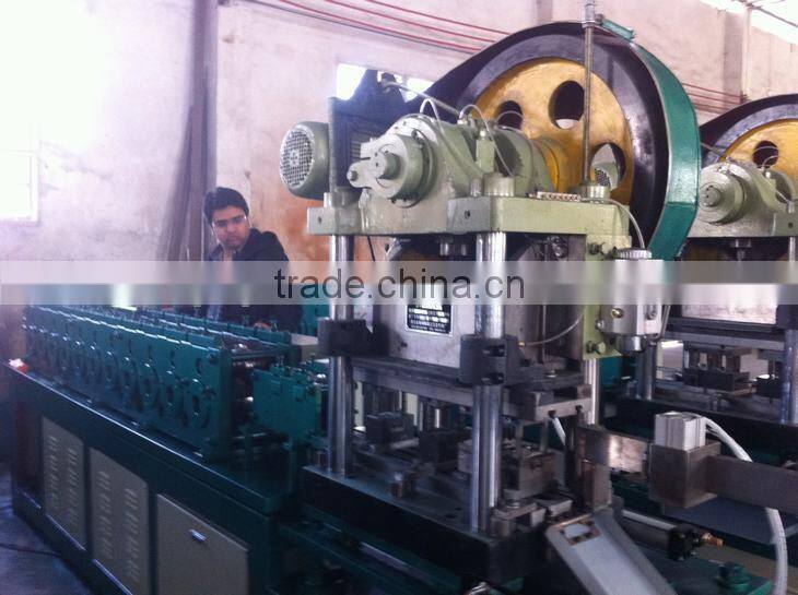 High quality drawer slide manufactory,35mm ball bearing drawer slide, roller forming machine of ball bearing slide