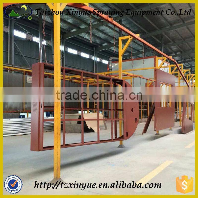 powder coating line for telecommunication