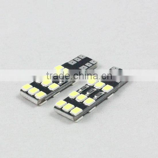 wholesale led interior light 3528 194 t10 w5w white 18 smd led t10 xenon bulb for car