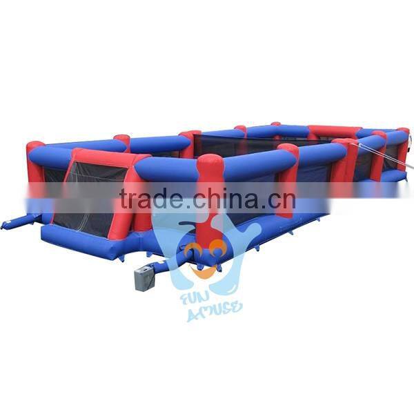 commercial grade pvc tarpaulin inflatable laser tag paintball arena