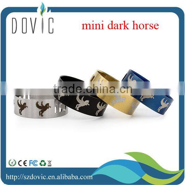 Mini Dark horse rda carbon fiber dark horse rda/turbo rda hot sale in USA market
