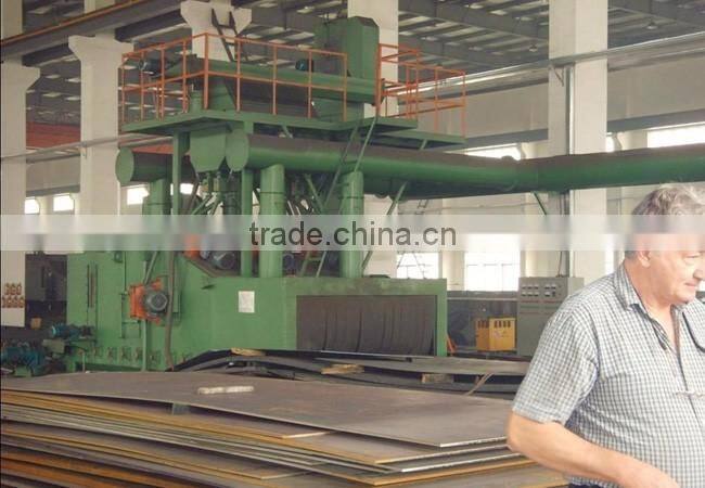2016 hot sale Steel plate blasting machines/shot blasting machine